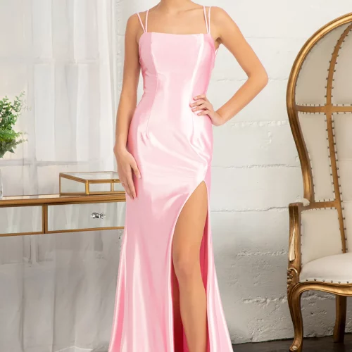 gl3061-blush-1-tail-prom-pageant-bridesmaid-satin-open-lace-up-straps-zipper-spaghetti-strap-straight-across-mermaid-slit copy