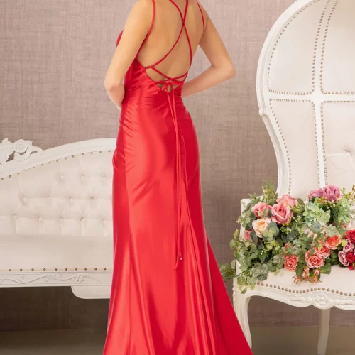gl3061-red-2-tail-prom-pageant-bridesmaid-satin-open-lace-up-straps-zipper-spaghetti-strap-straight-across-mermaid-slit