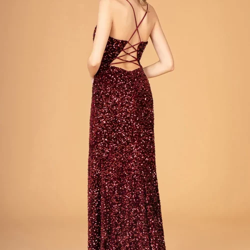 gl3081-burgundy-2-floor-length-prom-pageant-bridesmaid-velvet-sequin-open-lace-up-straps-zipper-spaghetti-strap-sweetheart-bodycon-leg-slit