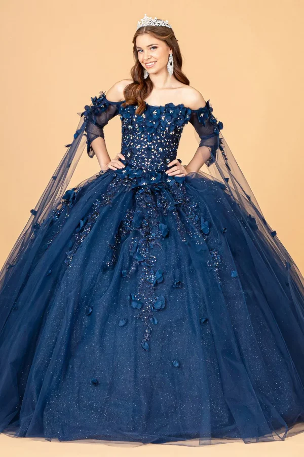 gl3075-navy-1-floor-length-quinceanera-mesh-applique-embroidery-jewel-sequin-glitter-zipper-corset-three-quarter-sleeve-sleeve-off-the-shoulder-ball-gown