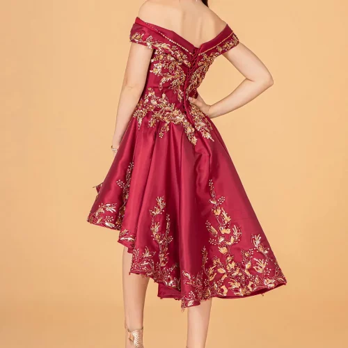 gl3098-burgundy-gold-6-floor-length-quinceanera-mesh-satin-beads-jewel-glitter-corset-covered-cut-away-shoulder-v-neck-ball-gown-two-piece
