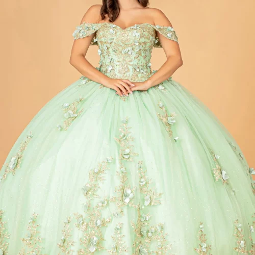 gl3102-sage-1-floor-length-quinceanera-mesh-applique-embroidery-sequin-glitter-corset-cut-away-shoulder-sweetheart-ball-gown