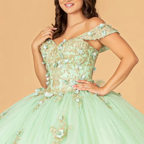 gl3102-sage-d1-floor-length-quinceanera-mesh-applique-embroidery-sequin-glitter-corset-cut-away-shoulder-sweetheart-ball-gown