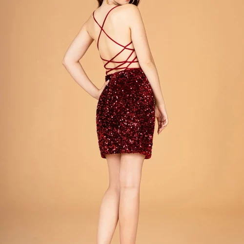 gs3084-burgundy-2-short-homecoming-cocktail-velvet-sequin-open-lace-up-zipper-spaghetti-strap-illusion-sweetheart-bodycon