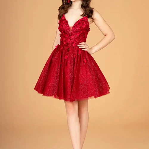gs3090-burgundy-1-short-homecoming-cocktail-mesh-applique-beads-glitter-open-zipper-corset-spaghetti-strap-illusion-sweetheart-babydoll
