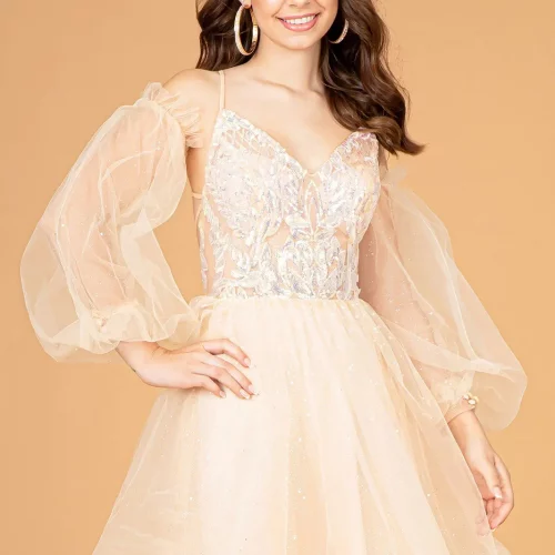 gs3095-champagne-d1-short-homecoming-cocktail-mesh-jewel-sequin-glitter-open-lace-up-zipper-spaghetti-strap-sweetheart-babydoll