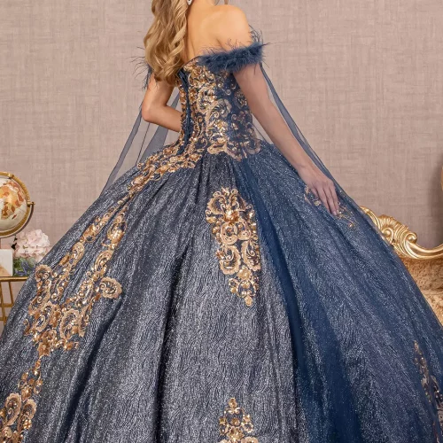 gl3107-navy-2-floor-length-quinceanera-mesh-beads-feather-embroidery-sequin-glitter-zipper-corset-straps-sweetheart-ball-gown