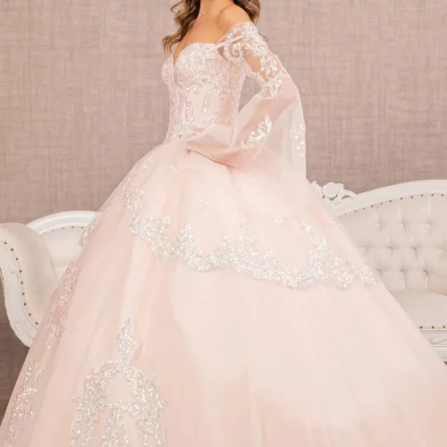 gl3109-blush-3-floor-length-quinceanera-mesh-sequin-glitter-zipper-corset-long-sleeve-off-the-shoulder-ball-gown