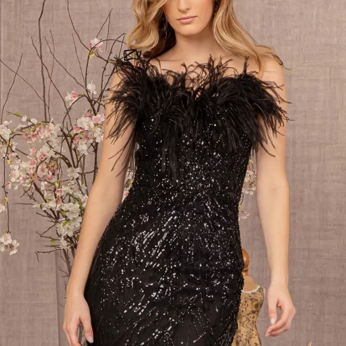 gl3117-black-d1-long-prom-pageant-mesh-beads-feather-sequin-open-lace-up-zipper-spaghetti-strap-sweetheart-trumpet