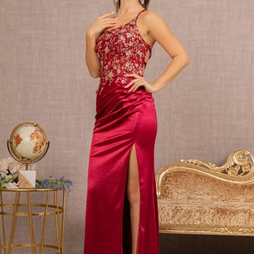 gl3125-burgundy-3-floor-length-prom-pageant-satin-mesh-applique-beads-metallic-sequin-glitter-sheer-open-lace-up-zipper-strapless-straight-across-mermaid