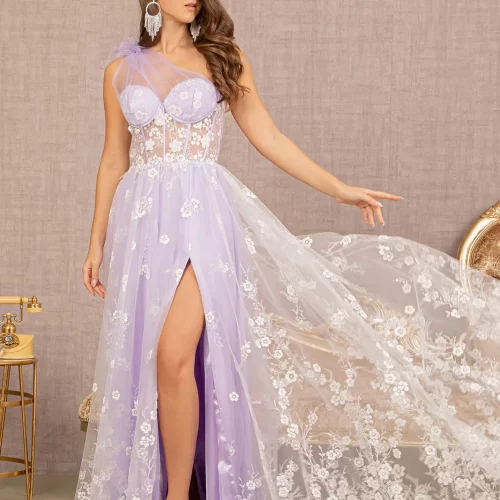 gl3134-lavender-3-long-prom-pageant-mesh-applique-feather-glitter-sheer-open-zipper-one-shoulder-asymmetric-a-line