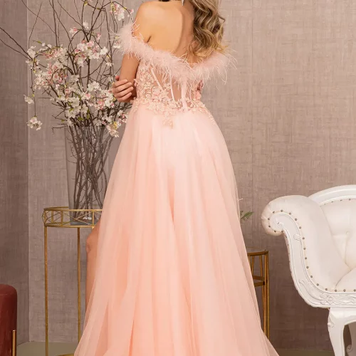 gl3138-blush-2-long-prom-pageant-mesh-applique-feather-embroidery-sequin-sheer-zipper-straps-straight-across-a-line