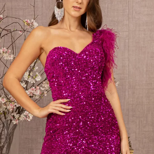 gl3154-magenta-d1-tail-prom-pageant-velvet-feather-sequin-open-zipper-sleeveless-asymmetric-mermaid