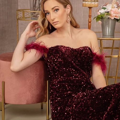 gl3163-wine-d3-long-prom-pageant-gala-red-carpet-new-arrivals-velvet-feather-sequin-open-zipper-v-back-off-shoulder-sweetheart-mermaid
