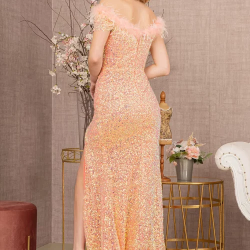 gl3164-coral-2-long-prom-pageant-gala-red-carpet-new-arrivals-mesh-feather-sequin-zipper-v-back-off-shoulder-sweetheart-mermaid