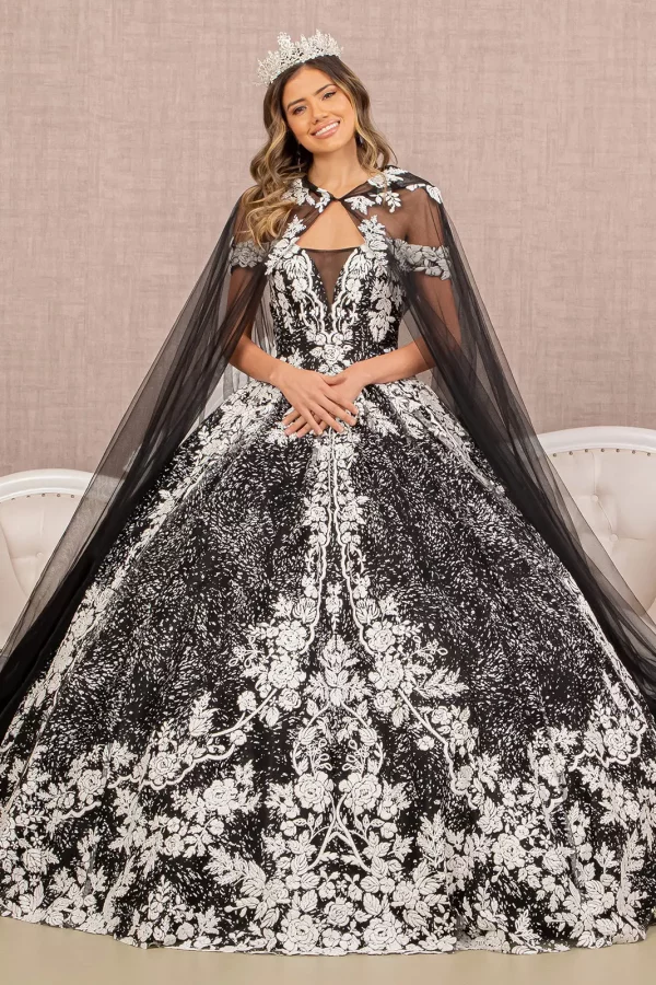 gl3168-black-white-1-floor-length-quinceanera-new-arrivals-mesh-glitter-zipper-corset-off-shoulder-illusion-sweetheart-ball-gown