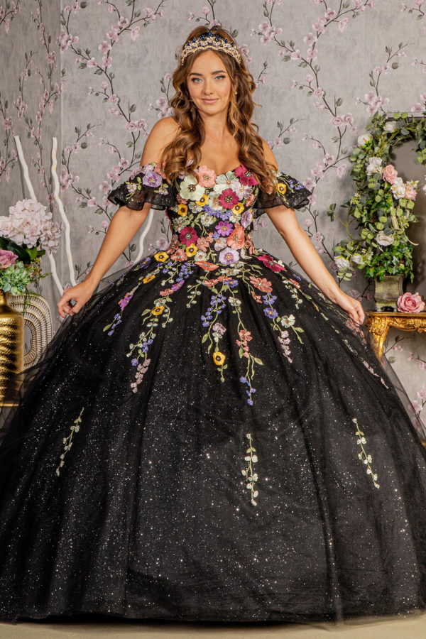 gl3177-black-1-floor-length-quinceanera-mesh-applique-jewel-glitter-zipper-corset-strapless-sweetheart-ball-gown
