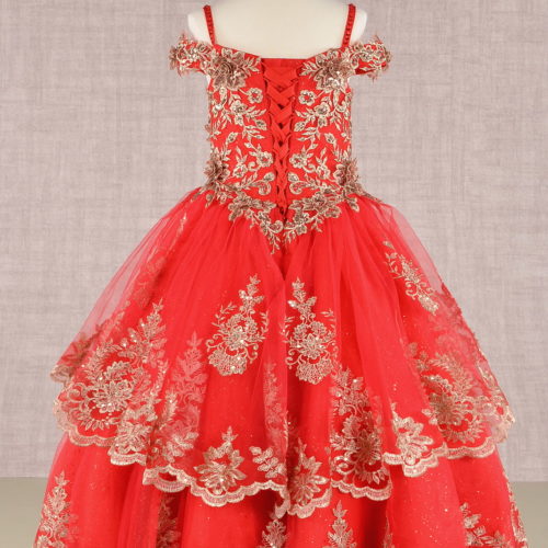 gk101-red-2o-embroidery-embellished-glitter-mesh-a-line-kids-dress