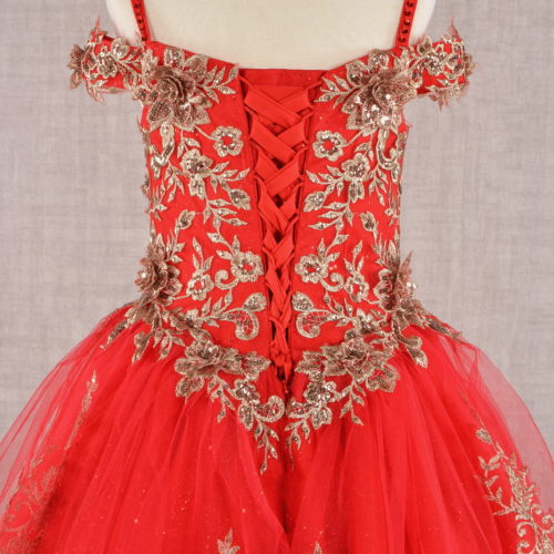 gk101-red-d2-embroidery-embellished-glitter-mesh-a-line-kids-dress