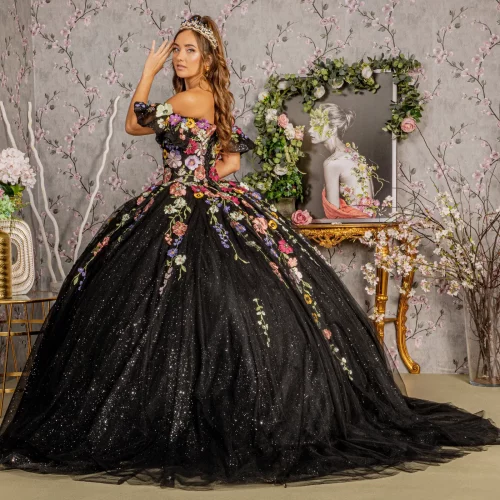 gl3177-black-4-floor-length-quinceanera-mesh-applique-jewel-glitter-zipper-corset-strapless-sweetheart-ball-gown