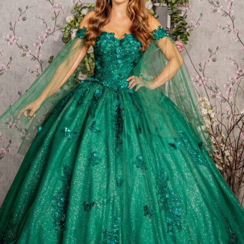 gl3181-hunter-green-1-floor-length-quinceanera-mesh-applique-embroidery-jewel-sequin-glitter-zipper-corset-off-shoulder-sweetheart-ball-gown