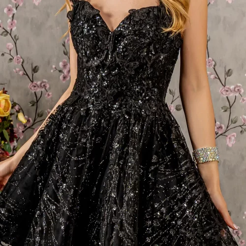 gs3187-black-d1-short-homecoming-cocktail-mesh-applique-embroidery-sequin-glitter-zipper-corset-straps-sweetheart-babydoll-butterfly