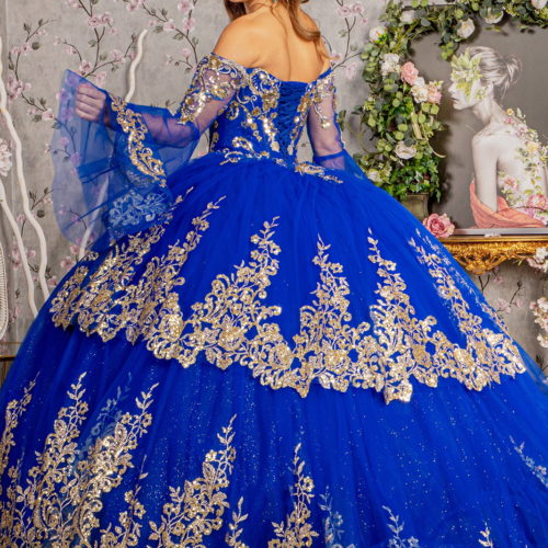 gl3184-royal-blue-gold-2-floor-length-quinceanera-mesh-embroidery-metallic-sequin-glitter-zipper-corset-long-sleeve-sweetheart-ball-gown