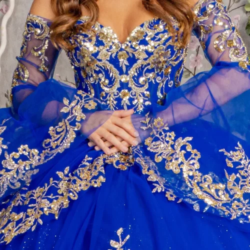 gl3184-royal-blue-gold-d11-floor-length-quinceanera-mesh-embroidery-metallic-sequin-glitter-zipper-corset-long-sleeve-sweetheart-ball-gown