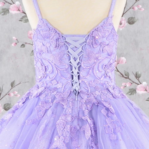 gk114-lilac-d4-tea-length-kids-mesh-applique-embroidery-sequin-glitter-open-lace-up-zipper-corset-spaghetti-strap-sweetheart-ball-gown-cape