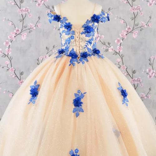 gk115-royal-blue-nude-2-tea-length-kids-mesh-applique-beads-embroidery-glitter-open-lace-up-zipper-corset-cut-away-shoulder-sweetheart-ball-gown