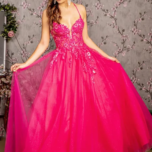 gl3229-hot-pink-1-long-prom-pageant-mesh-embroidery-sequin-glitter-open-straps-zipper-cut-out-back-spaghetti-strap-illusion-sweetheart-a-line