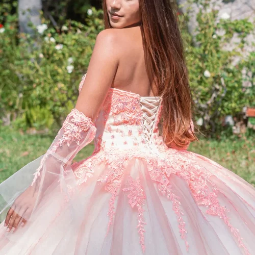 gl3235-orange-champagne-d2-floor-length-quinceanera-mesh-beads-embroidery-jewel-sequin-glitter-open-low-zipper-corset-long-sleeve-sweetheart-ball-gown