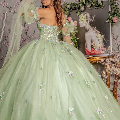gl3300-sage-2-tail-quinceanera-mesh-applique-beads-embroidery-jewel-sequin-glitter-open-lace-up-zipper-corset-long-sleeve-sweetheart-ball-gown-puff