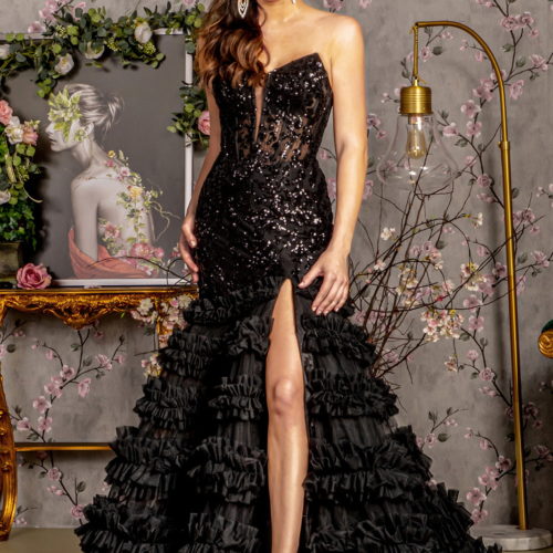 gl3315-black-1-long-prom-pageant-mesh-sequin-sheer-open-zipper-strapless-illusion-sweetheart-trumpet
