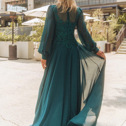 gl3363-teal-3-long-mother-of-bride-chiffon-beads-embroidery-sheer-covered-zipper-long-sleeve-boat-neck-a-line