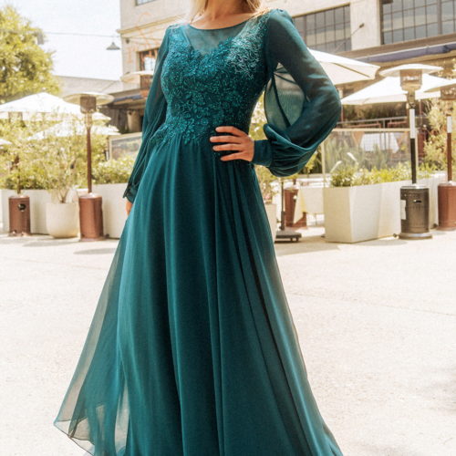 gl3363-teal-4-long-mother-of-bride-chiffon-beads-embroidery-sheer-covered-zipper-long-sleeve-boat-neck-a-line