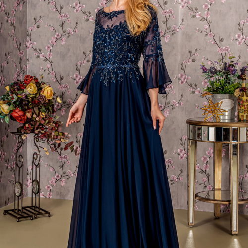 gl3434-navy-1-long-mother-of-bride-chiffon-beads-embroidery-sequin-sheer-zipper-cut-out-back-three-quarter-sleeve-sleeve-boat-neck-a-line-floral