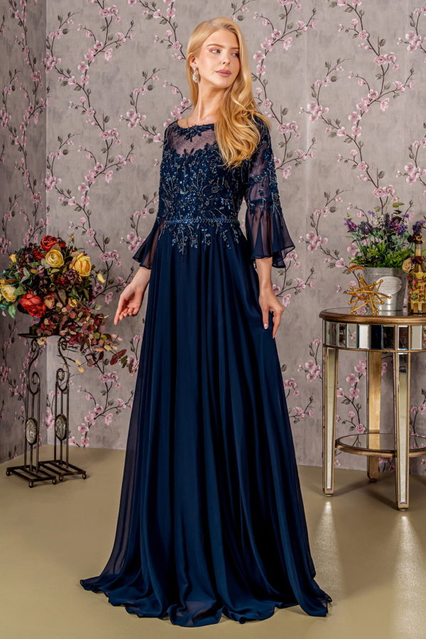gl3434-navy-1-long-mother-of-bride-chiffon-beads-embroidery-sequin-sheer-zipper-cut-out-back-three-quarter-sleeve-sleeve-boat-neck-a-line-floral