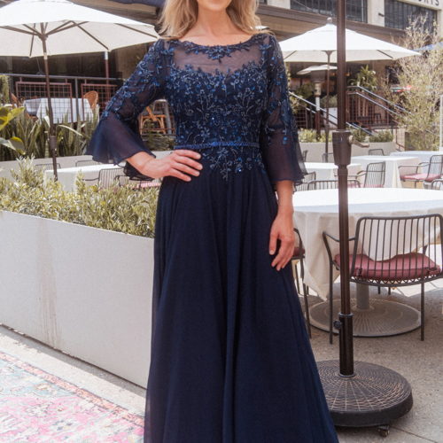 gl3434-navy-2-long-mother-of-bride-chiffon-beads-embroidery-sequin-sheer-zipper-cut-out-back-three-quarter-sleeve-sleeve-boat-neck-a-line-floral