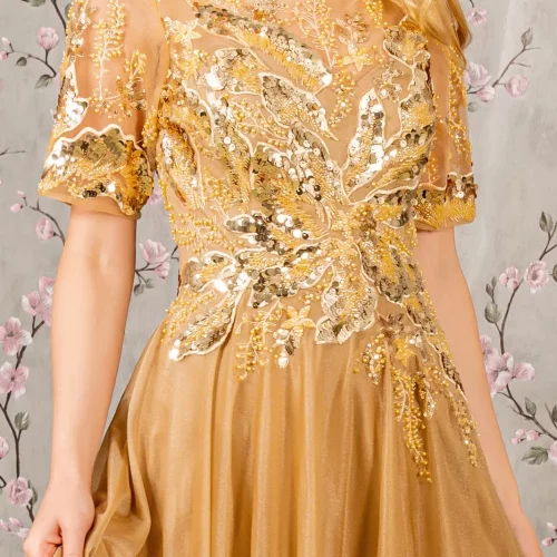 gl3444-gold-d1-long-mother-of-bride-glitter-crepe-beads-embroidery-metallic-sequin-sheer-covered-zipper-short-sleeve-boat-neck-a-line