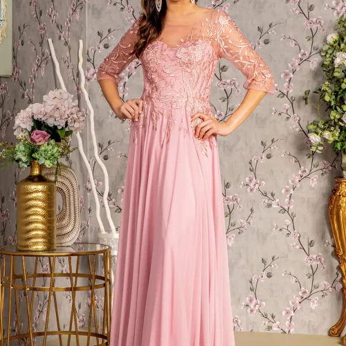 gl3445-dusty-rose-1-long-mother-of-bride-chiffon-beads-embroidery-sheer-open-zipper-v-back-three-quarter-sleeve-sleeve-boat-neck-a-line