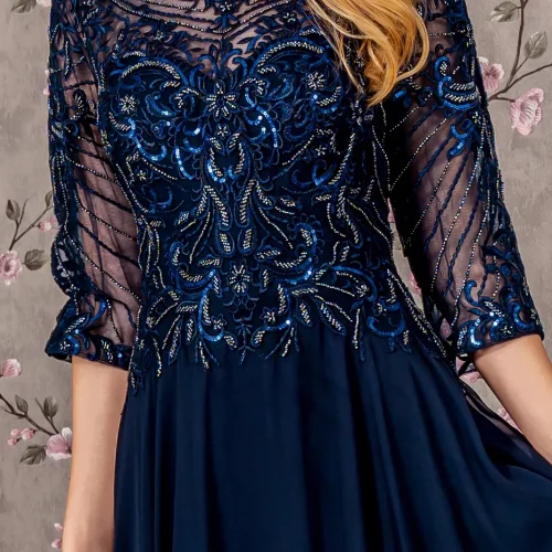 gl3446-navy-d1-long-mother-of-bride-chiffon-beads-embroidery-metallic-sequin-sheer-open-zipper-v-back-three-quarter-sleeve-sleeve-boat-neck-a-line