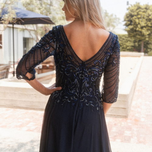 gl3446-navy-d2-long-mother-of-bride-chiffon-beads-embroidery-metallic-sequin-sheer-open-zipper-v-back-three-quarter-sleeve-sleeve-boat-neck-a-line
