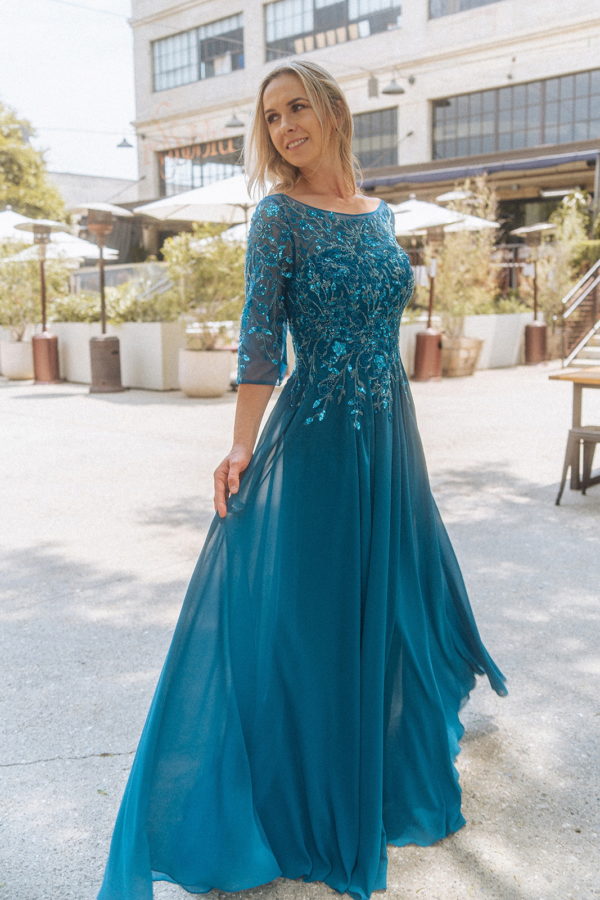 gl3447-teal-4-long-mother-of-bride-chiffon-beads-embroidery-sequin-sheer-zipper-v-back-three-quarter-sleeve-sleeve-boat-neck-mermaid