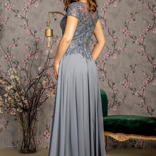 gl3450-charcoal-2-long-mother-of-bride-chiffon-beads-embroidery-sequin-sheer-covered-zipper-short-sleeve-v-neck-a-line