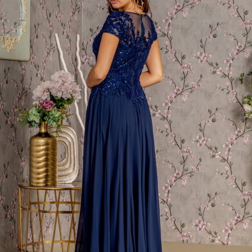 gl3450-navy-2-long-mother-of-bride-chiffon-beads-embroidery-sequin-sheer-covered-zipper-short-sleeve-v-neck-a-line