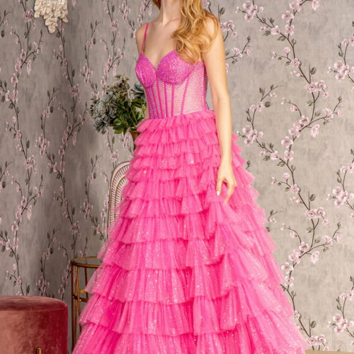 gl3463-hot-pink-1-long-prom-pageant-mesh-beads-glitter-sheer-open-zipper-spaghetti-strap-sweetheart-a-line