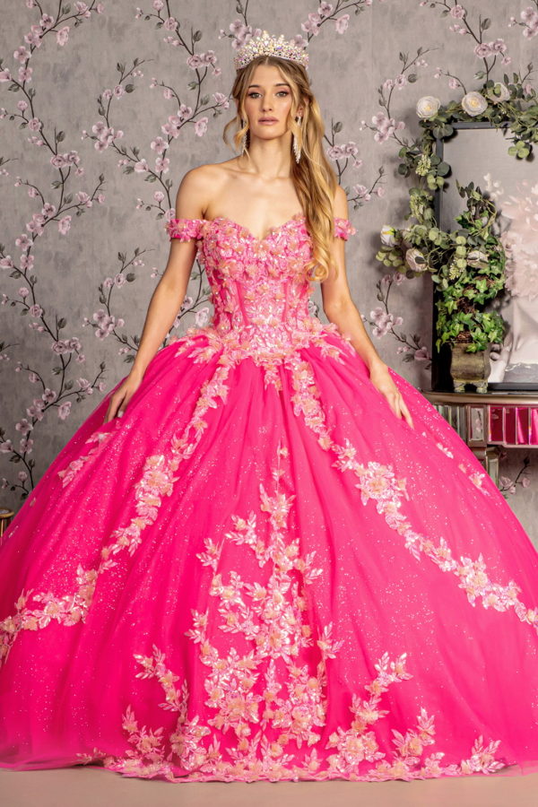 gl3469-fuchsia-1-tail-quinceanera-mesh-applique-embroidery-jewel-sequin-glitter-sheer-open-lace-up-zipper-corset-off-shoulder-sweetheart-ball-gown-floral