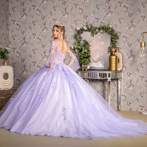 gl3484-lilac-4-tail-quinceanera-mesh-applique-embroidery-jewel-sequin-glitter-sheer-open-lace-up-zipper-corset-long-sleeve-sweetheart-ball-gown