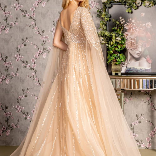gl3494-champagne-2-long-mother-of-bride-mesh-beads-sequin-sheer-open-zipper-v-back-cape-sleeve-illusion-sweetheart-a-line-cape